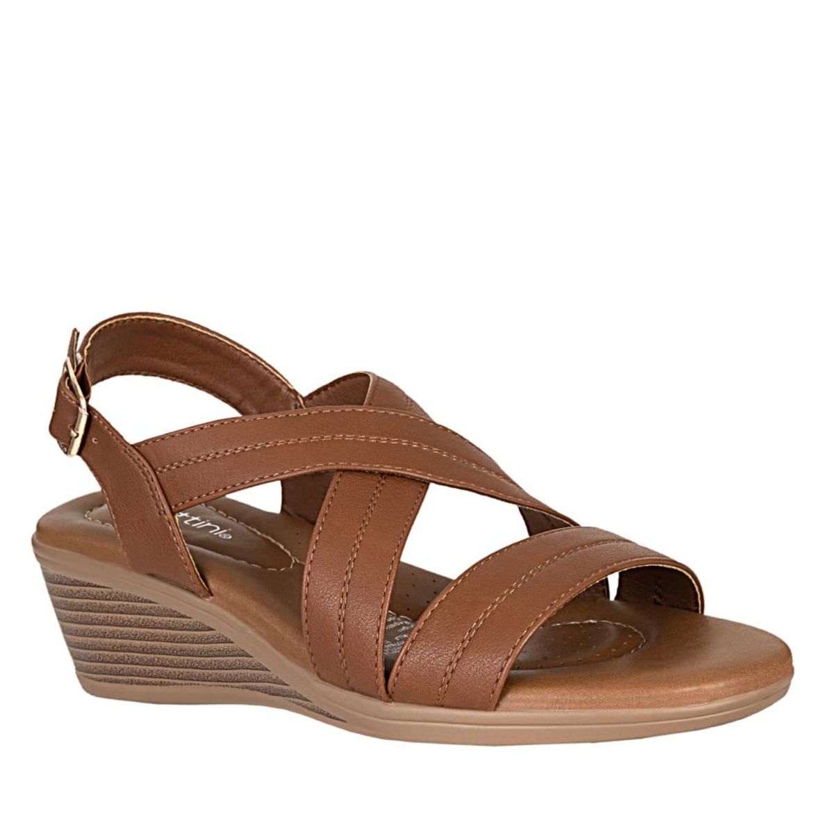 FRATTINI - Plataforma de Mujer marca FRATTINI en Color CAFE   SANDH3T9282-2.