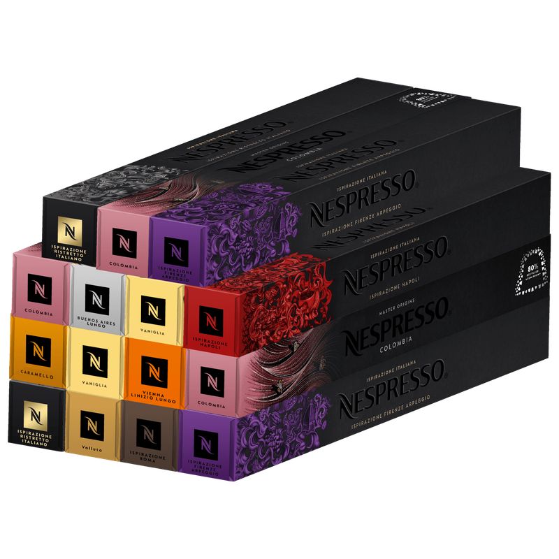 NESPRESSO - Pack Best Seller x 150 Cápsulas de Café Original Nespresso