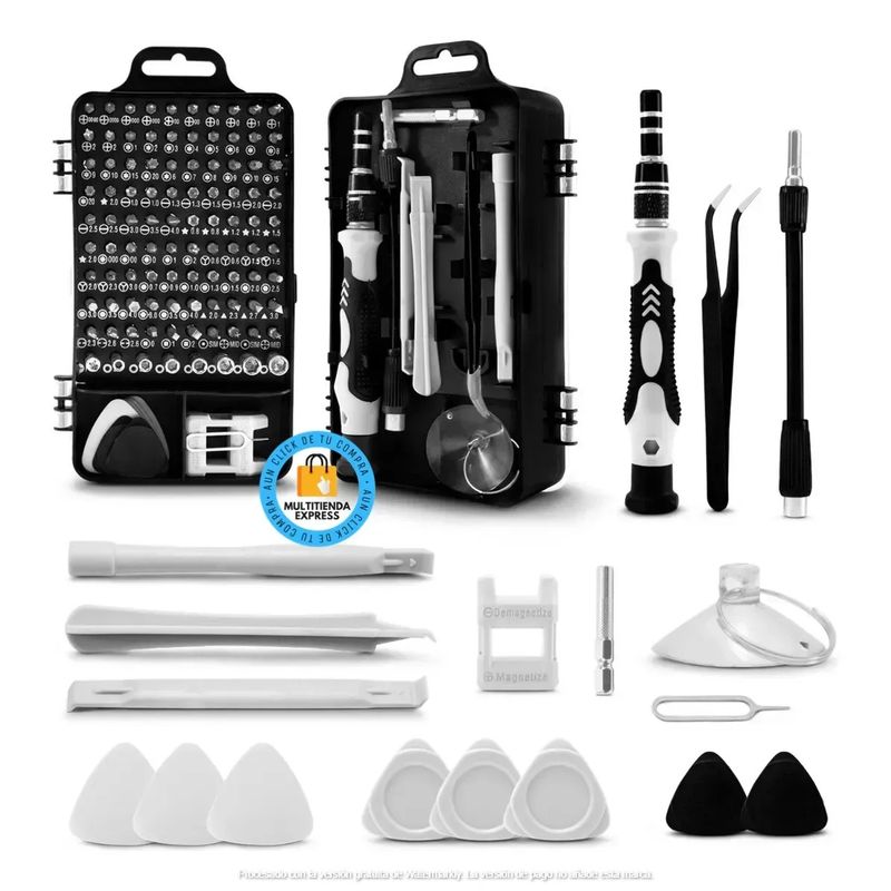 GENERICO - Set de Destornillador Puntas de Precision/Multiuso 115