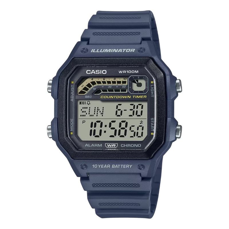 CASIO - Reloj Casio WS-1600H-2A Diseño Deportivo