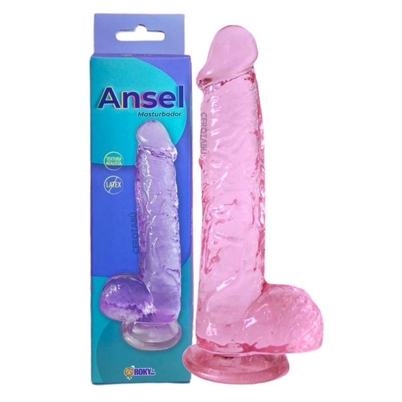 GENERICO - Dildo Consolador Adherente  Juguete Sexual Rosado
