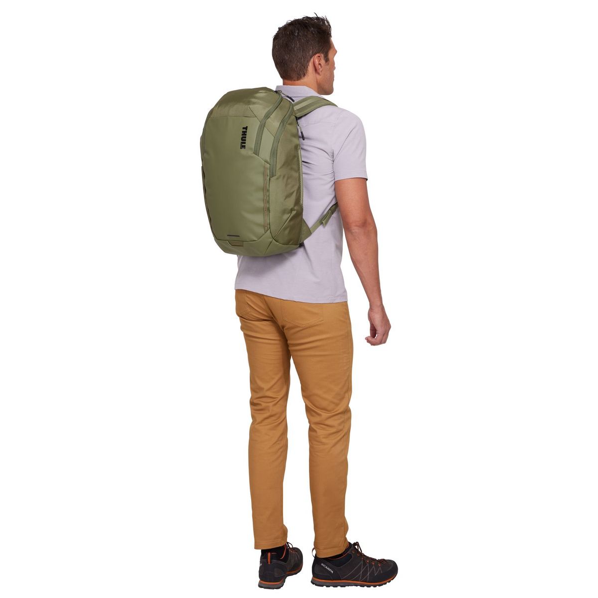 THULE - Mochila para computadora portátil - 26L - Verde Oliva