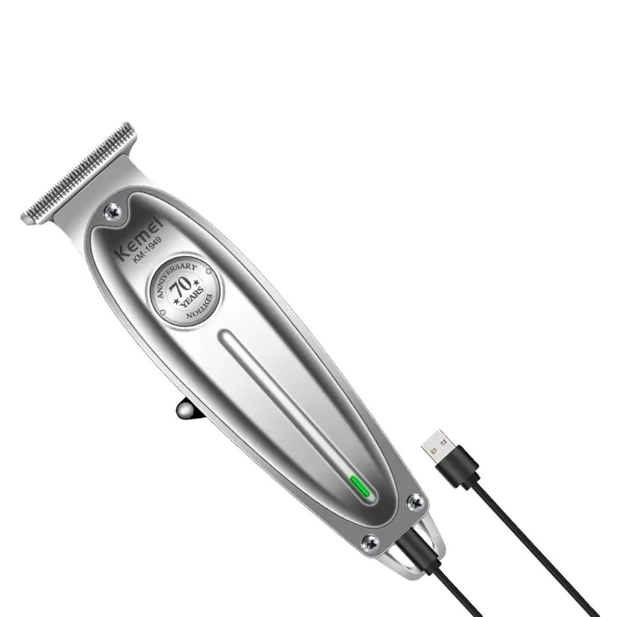 KEMEI - Kemei Km-1949 - Cortapelos De Metal 110v- 240v Recargable