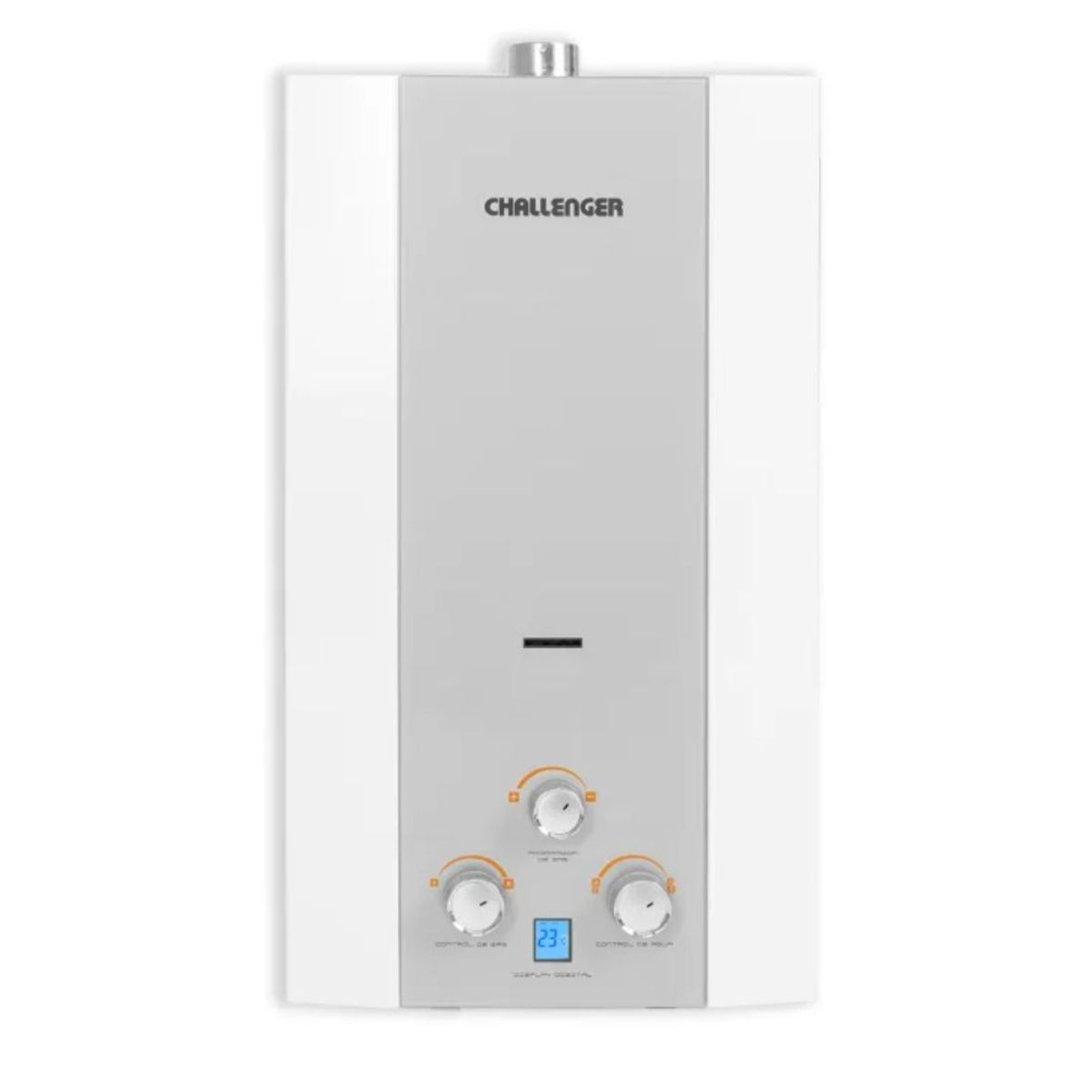 CHALLENGER - Calentador de Agua GN 12Lt 120V Tiro Forzado CHALLENGER 7124