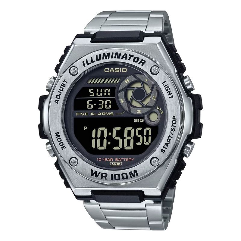 CASIO - Reloj Casio Modelo MWD-100HD-1B Diseño Deportivo