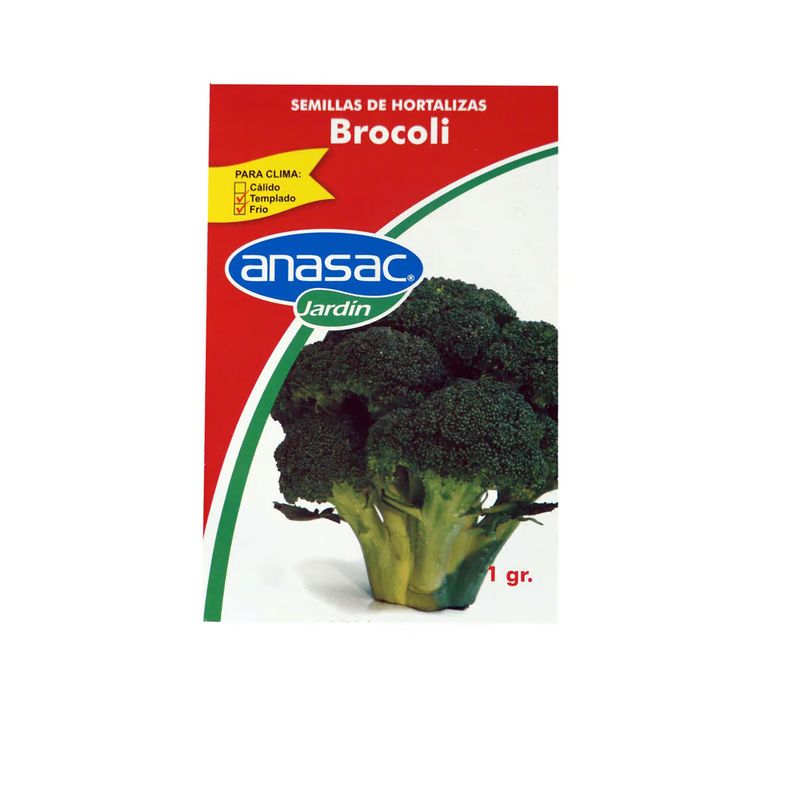 ANASAC - Semillas Anasac Brócoli 1 Gramo
