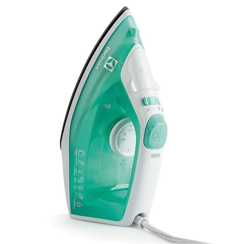 ELECTROLUX - Plancha de ropa ELECTROLUX 250ml Vapor Vertical SIE70 Verde
