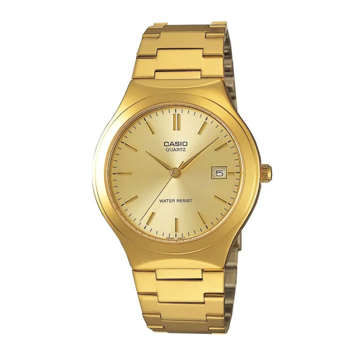 CASIO - Reloj Casio Para Hombre Elegante En Acero MTP-1170N-9ARDF Dorado