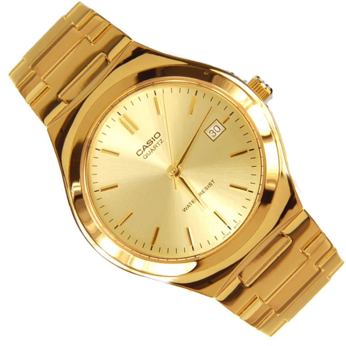 CASIO - Reloj Casio Para Hombre Elegante En Acero MTP-1170N-9ARDF Dorado