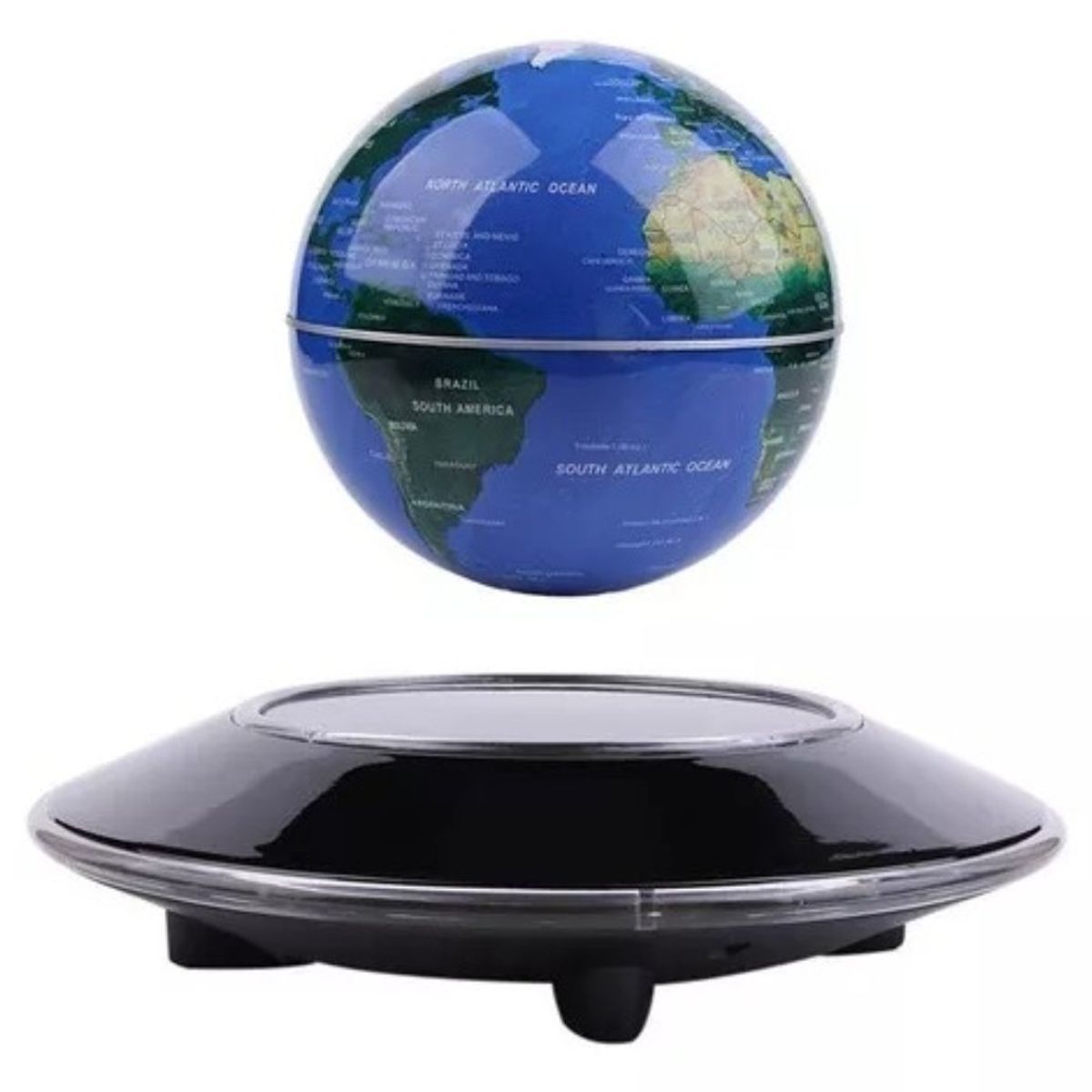 GENERICO - Lampara de levitacion globo terráqueo flotante