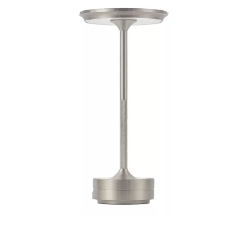 INNOVA - Lampara Led De Mesa Elegante Tactil 3 Metalica Recargable