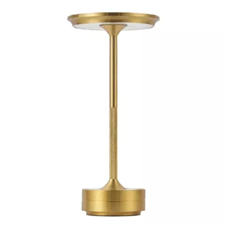 INNOVA - Lampara Led De Mesa Elegante Tactil 3 Metalica Recargable