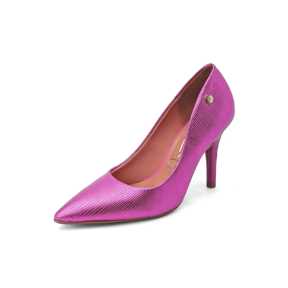 VIZZANO - Tacón Alto Rosa Metalizado VIZZANO