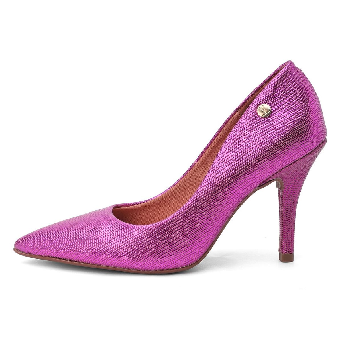 VIZZANO - Tacón Alto Rosa Metalizado VIZZANO