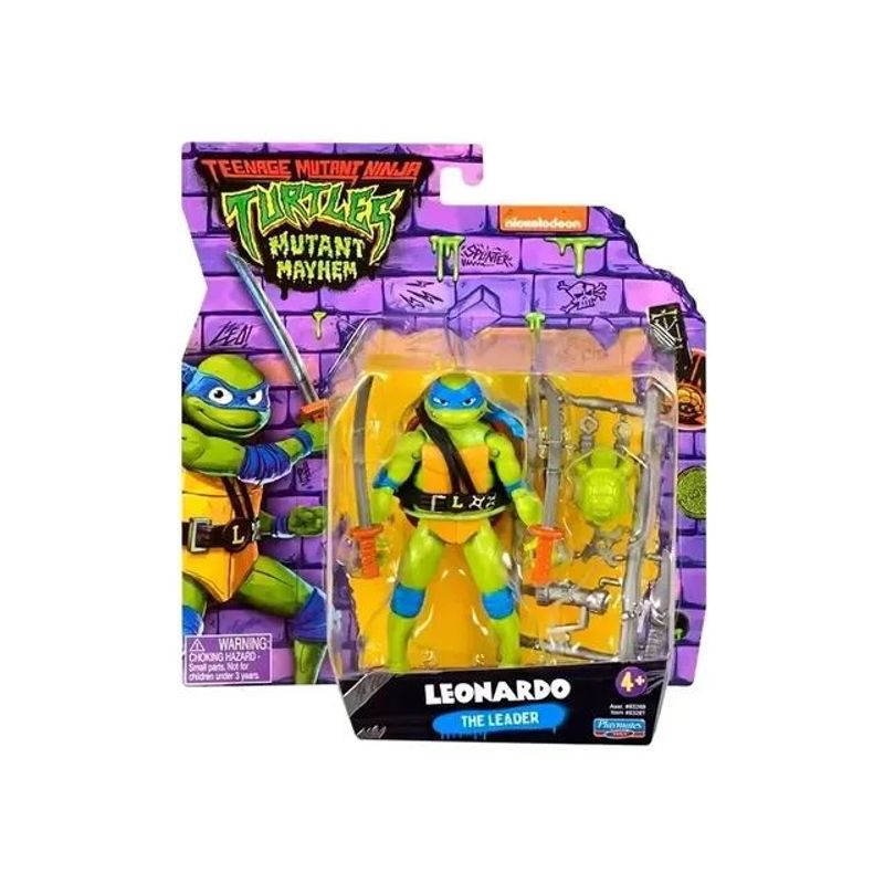 GENERICO - Tortugas Ninja Muñecos Colección Leonardo