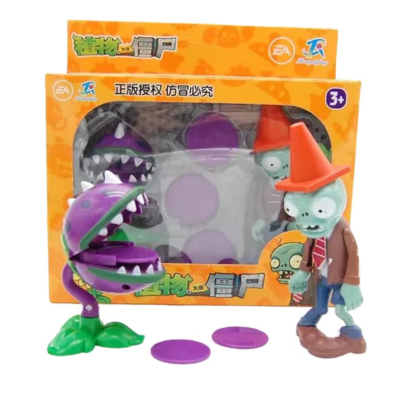 GENERICO - Figuras Plantas Vs Zombies  Planta Carnivora