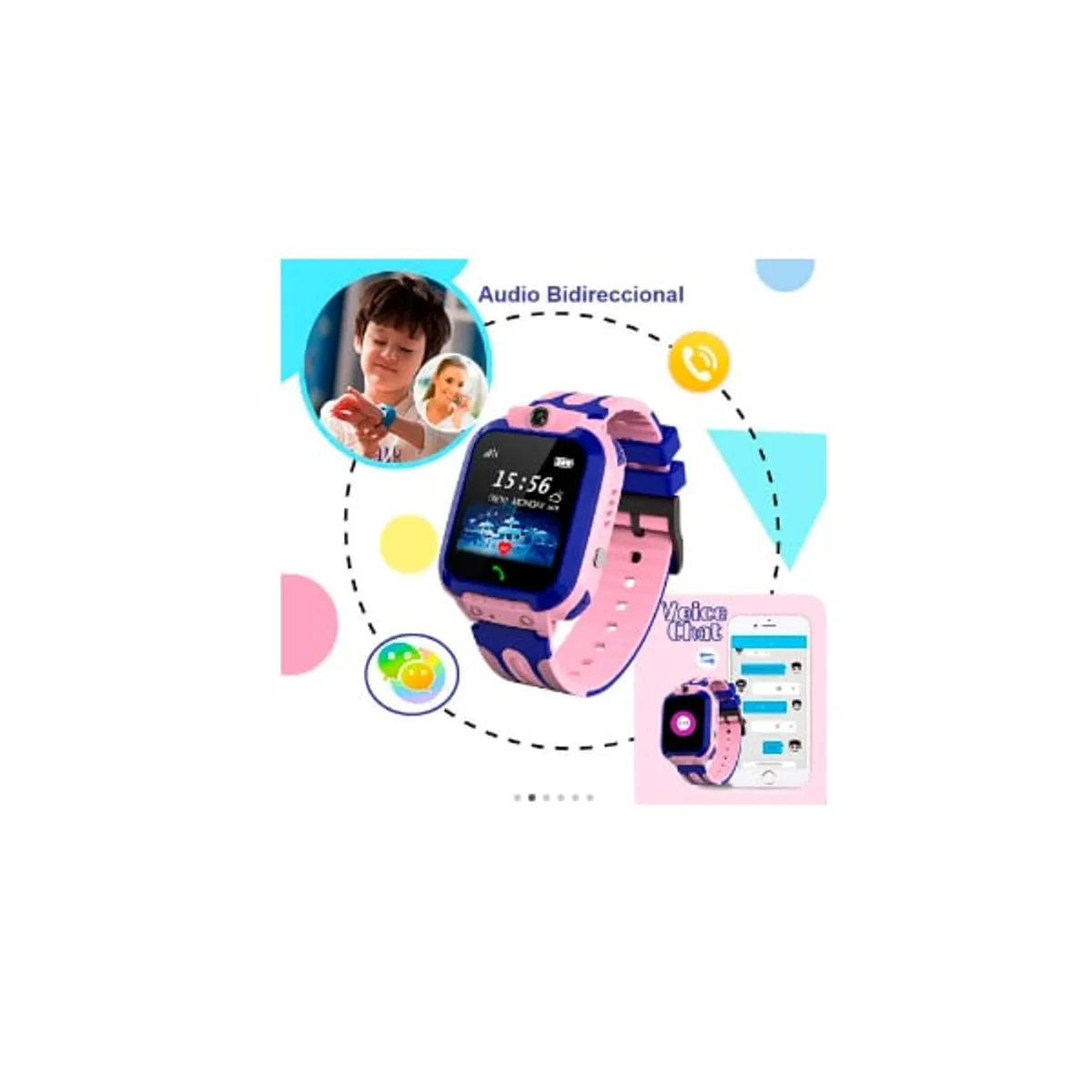 GENERICO - Relojes GPS para  Niñas y Niños