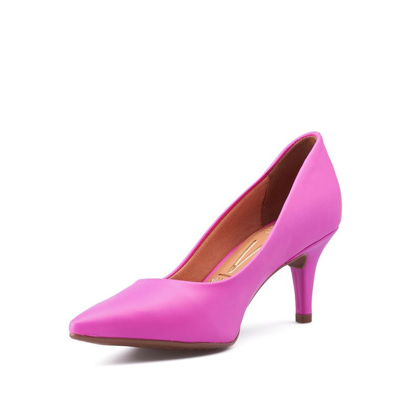 VIZZANO - Tacón Medio Fucsia Pelica Vizzano