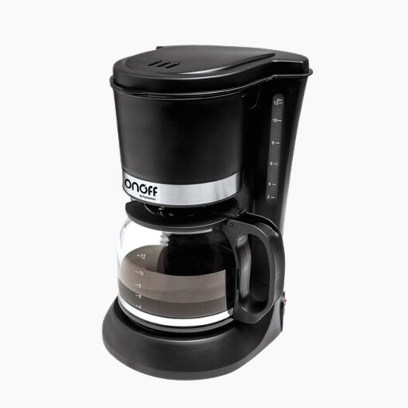 PLUS SOLUTIONS - Cafetera de 12 tazas OnOff RP1365