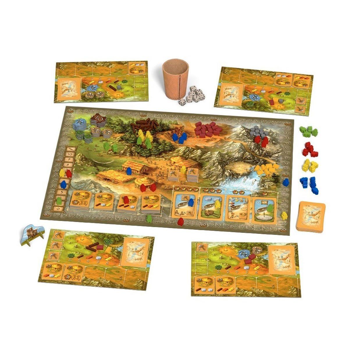 DEVIR - Juego De Mesa Estrategia Stone Age Devir Para Niños Adultos