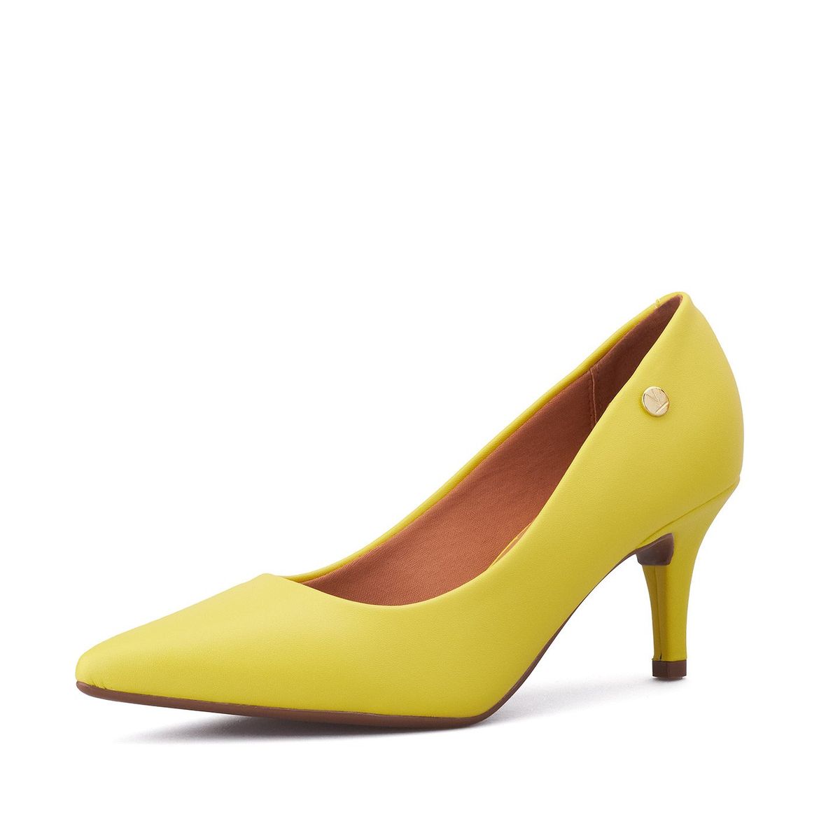 VIZZANO - Tacón Medio Amarillo Vizzano