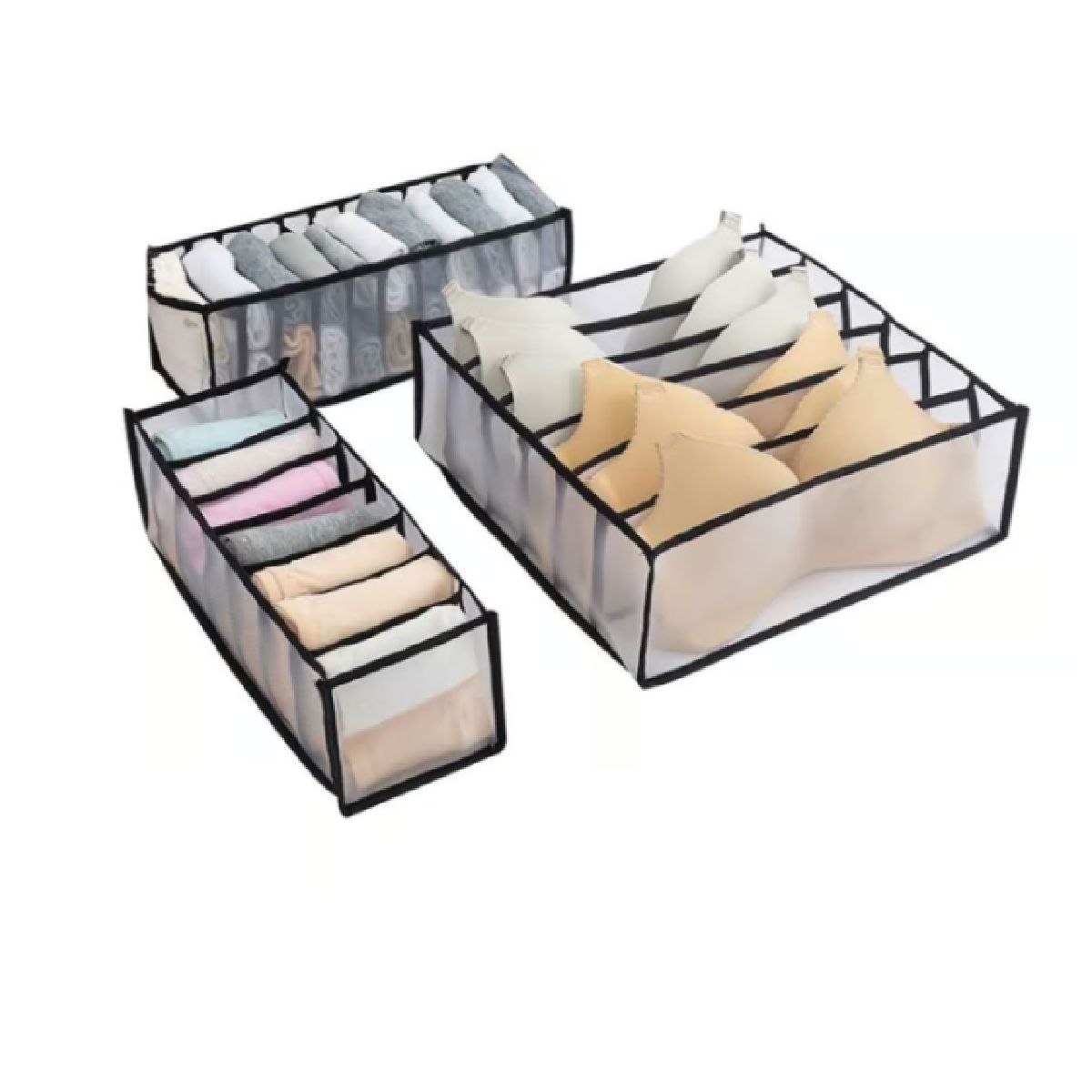 GENERICO - ORGANIZADOR CLASFICIADOR DE ROPA PARA CAJONES