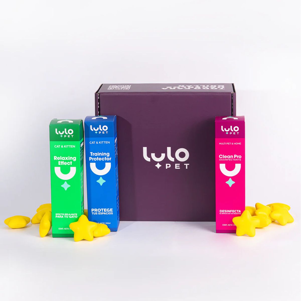 LULOPET - Kit Bienvenida Cat & Kitten - Relajante Natural y Protector de Zonas