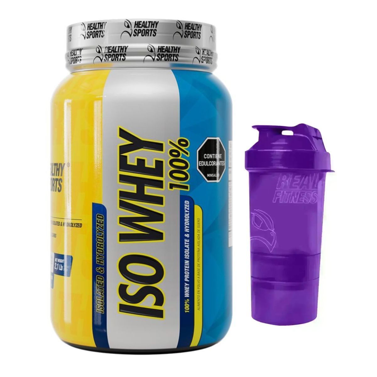 HEALTHY SPORTS - Iso Whey 100% Proteina Hidrolizada 2 libras - Healthy Sports
