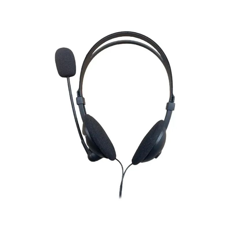 STARTEC - Audifonos Diadema StarTec St-hp-202A Plug 35mm Negro Con Microfono