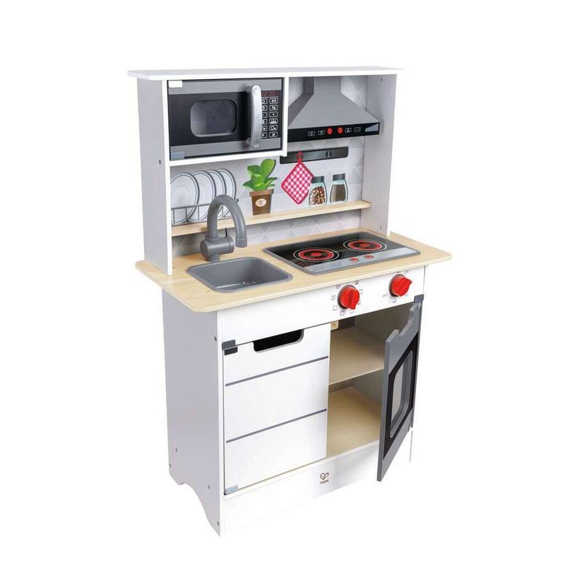 HAPE - Cocina De Juguete Para Niños Con Luces Y Sonido En Madera