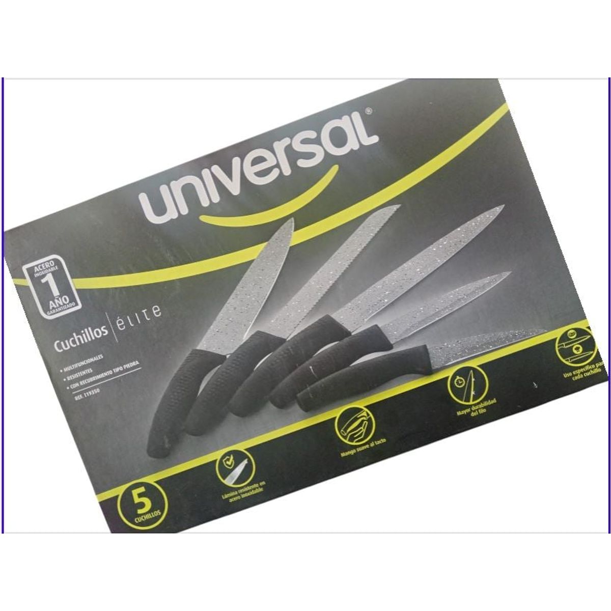 UNIVERSAL - Set De Cuchillos Universal 5 piezas