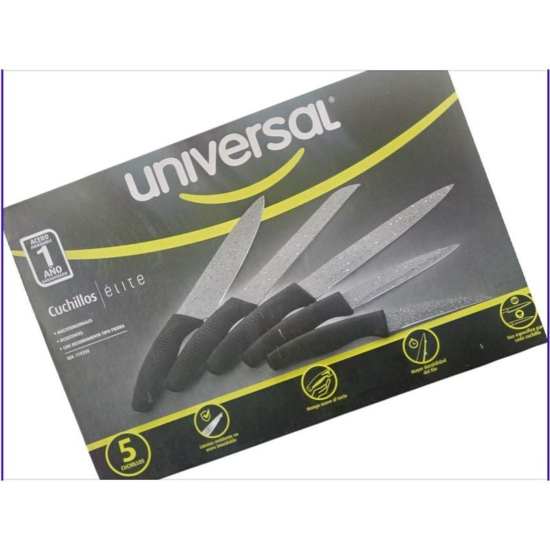 UNIVERSAL - Set De Cuchillos Universal 5 piezas
