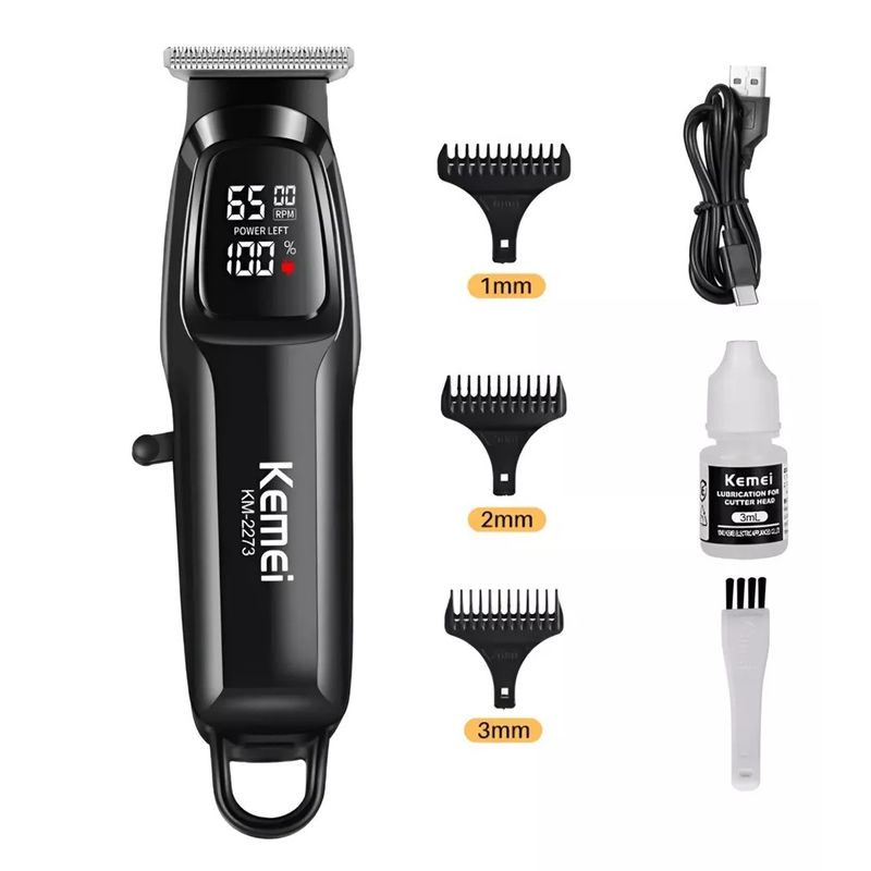 KEMEI - Maquina Patillera Recortadora De Cabello Original Kemei KM-2273