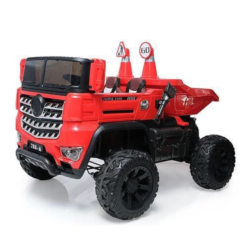 GENERICO - Volqueta Minera Carro Infantil Electrico Montable Maquinaria
