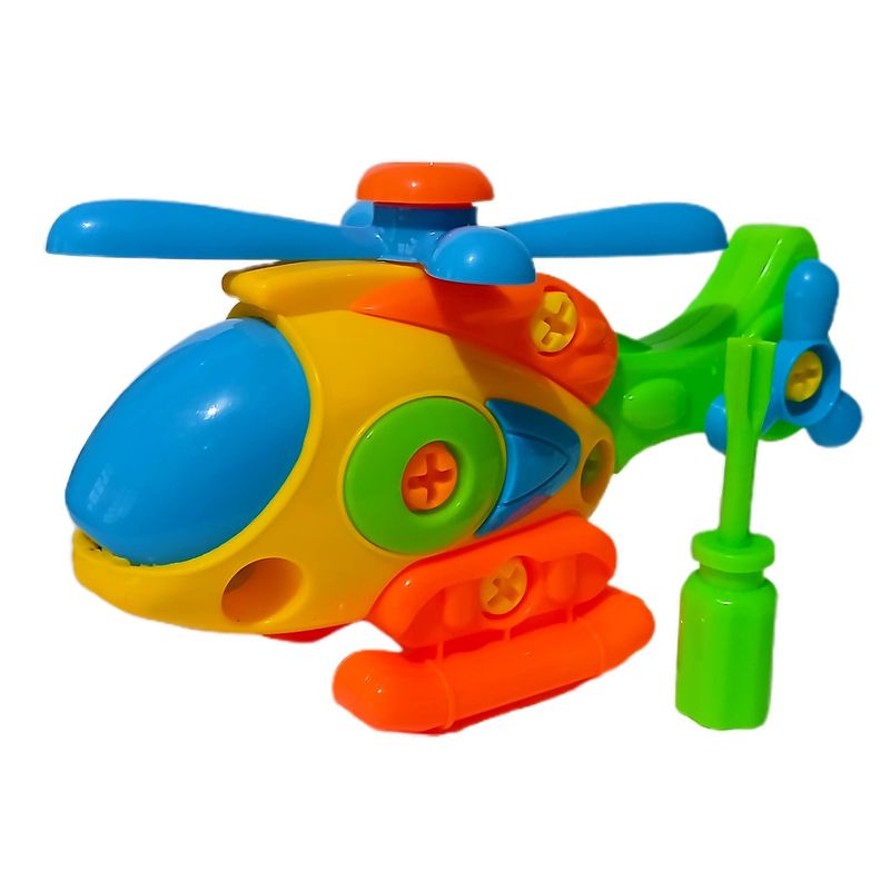 GENERICO - Juguete Helicóptero Desarmable Para Niños Y Niñas
