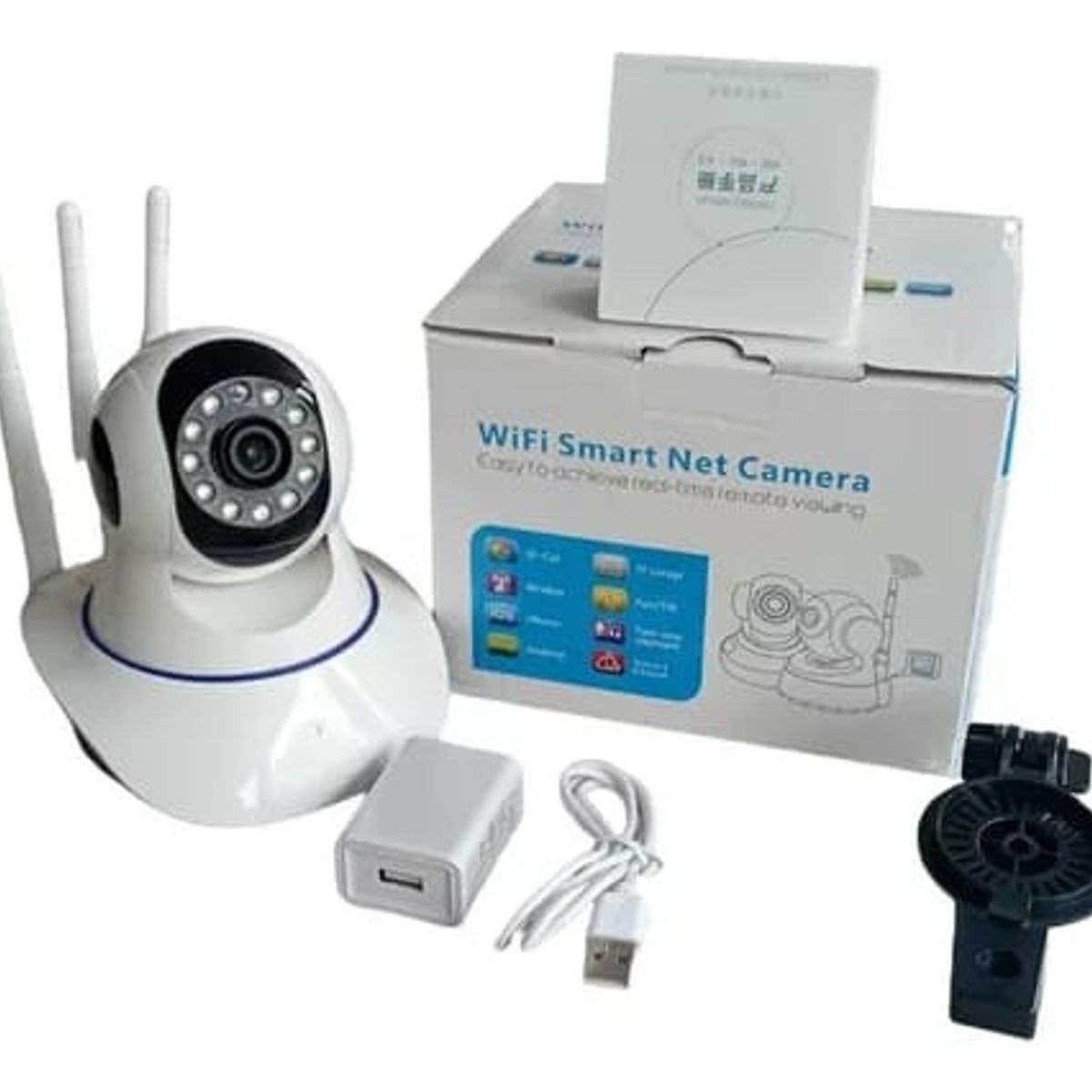 SKY - CAMARA ORIGINAL 3 ANTENAS V380 ROBOTICA GIRO 360 GRADOS