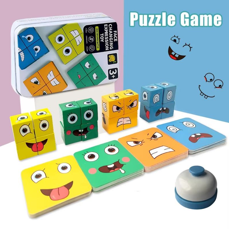 GENERICO - JUEGO DE CARITAS - CUBOS