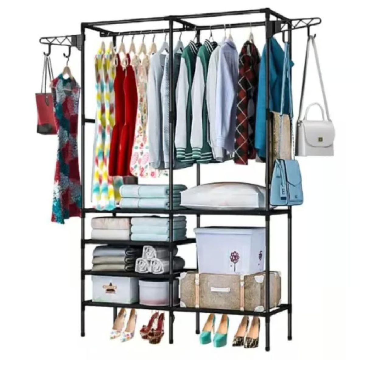 GENERICO - CLOSET ARMARIO METLICO ARMABLE 5 NIVELES