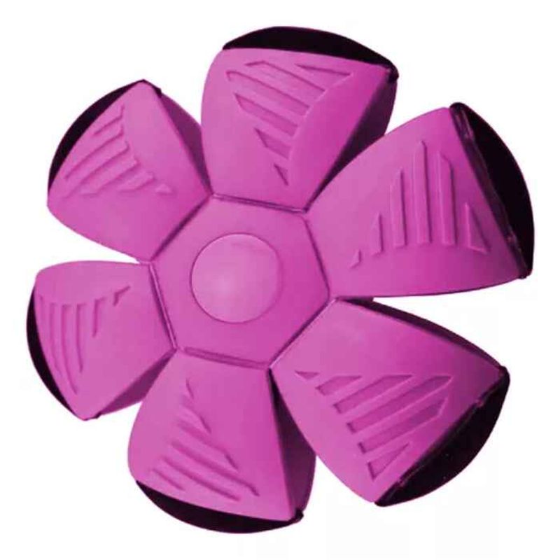 GENERICO - Pelota Disco Flexible Juguete Volador 2 En 1 Con Luces 21cm