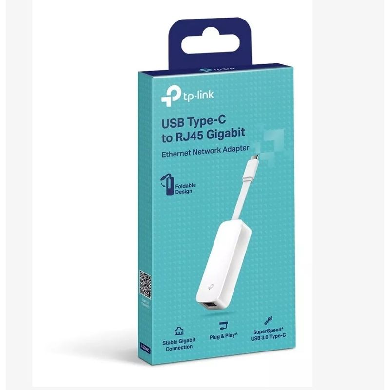 TP LINK - Adaptador Convertidor De Usb Tipo C A Rj45 Lan Gigabit