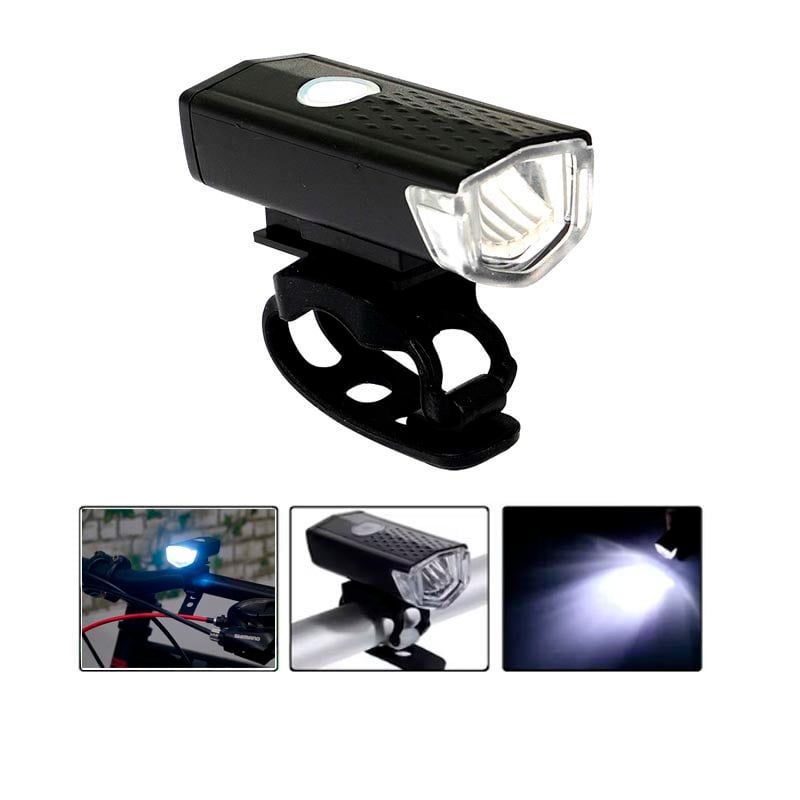 GENERICO - Luz Led Delantera Recargable Usb Bicicleta Ciclismo
