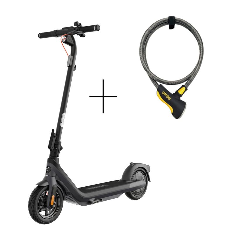 SEGWAY - Patineta Eléctrica Segway E2 PRO 750W Max 25 kmh 40k + 8037