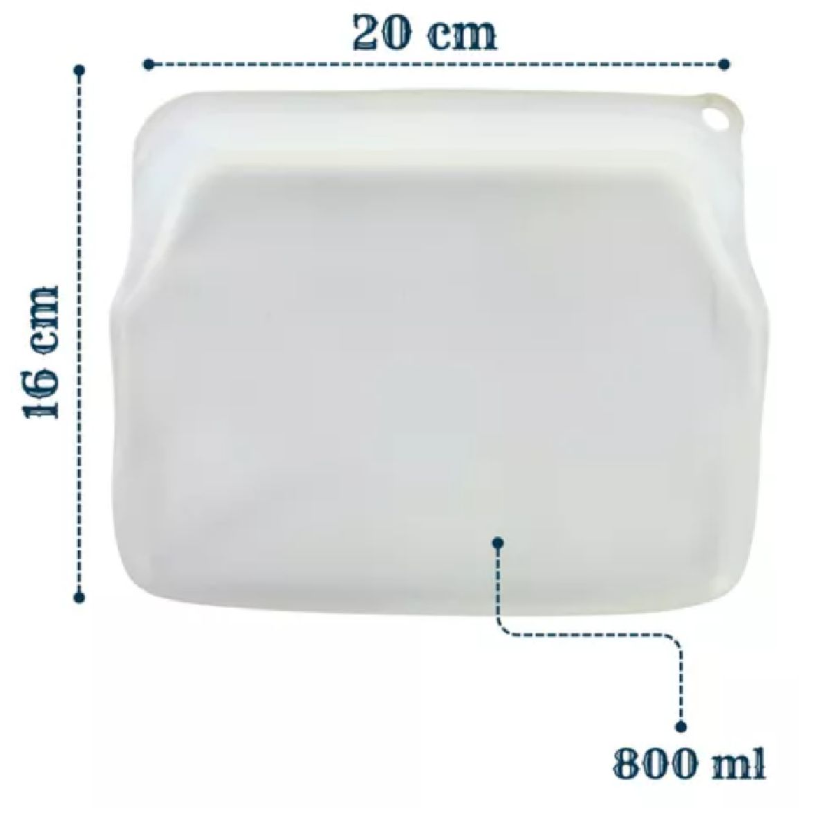 GENERICO - BOLSA TERMICA REUTILIZABLE BOLSA HERMETICA EN SILICONA