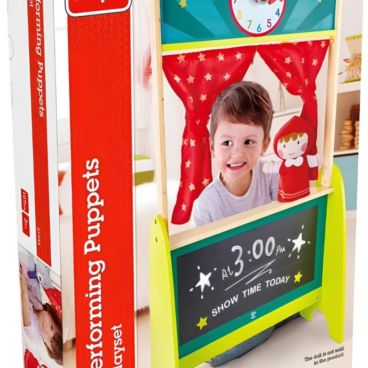 HAPE - Juego Interactivo Teatro De Títeres Hape En Madera Para Niños