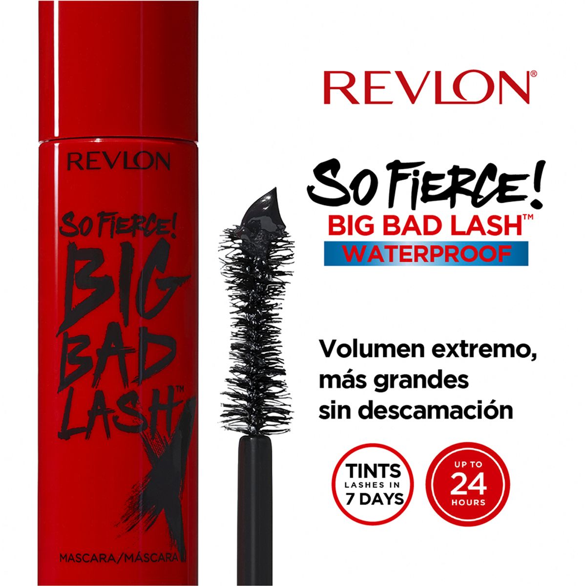 REVLON - Pestanina Revlon Big Bad Lash Wp Negro X 10ml