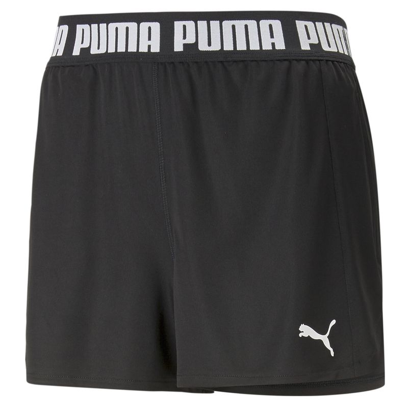 PUMA - Short Deportivo Train All Marca Puma Original Negro Mujer