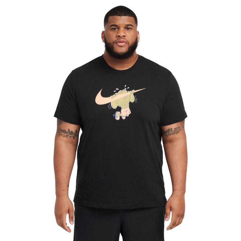 NIKE - Camiseta Nike Tee Slub Iykyk-Negro