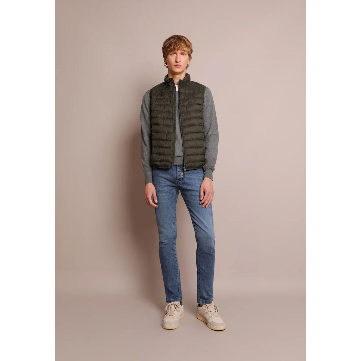 SCALPERS - Chaleco acolchado calavera SCALPERS Multicolor K25547KHAKI