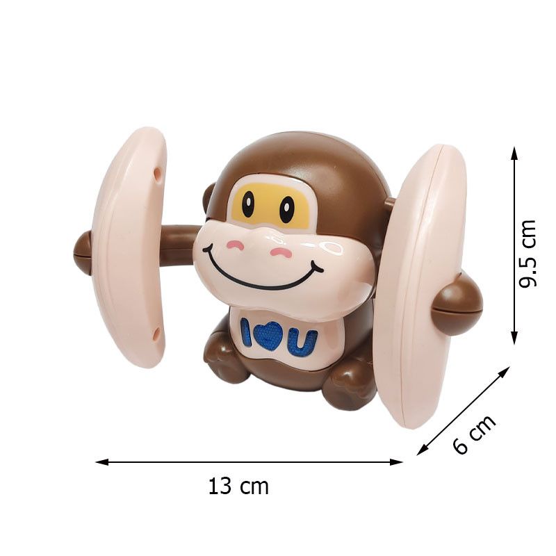 GENERICO - Mono Mico Bailarin Robot Luces Y Sonidos Para Niños Gatear