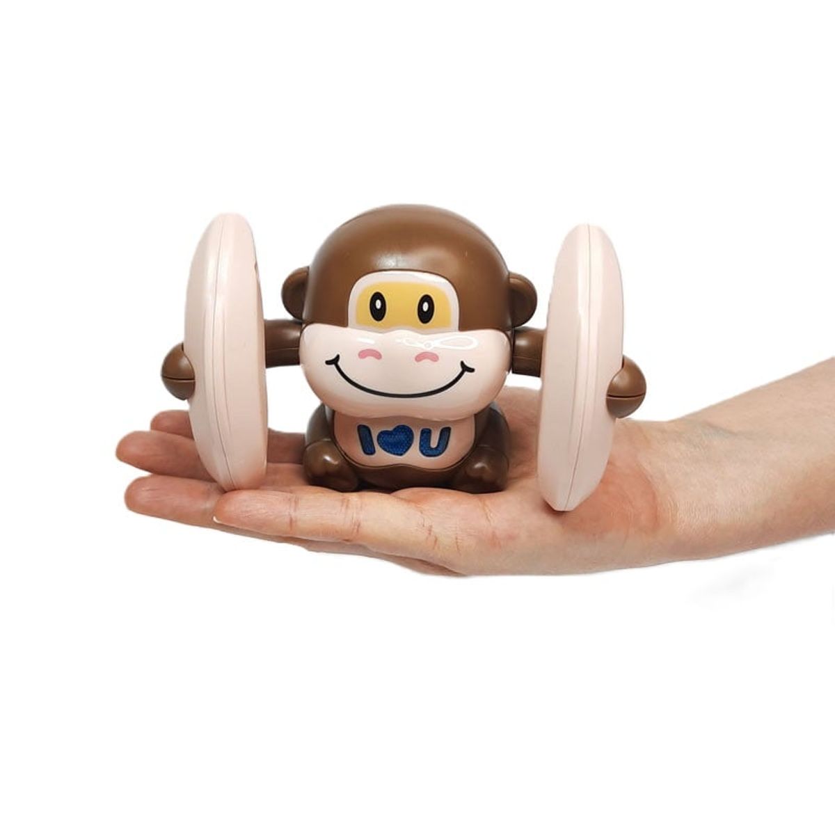GENERICO - Mono Mico Bailarin Robot Luces Y Sonidos Para Niños Gatear